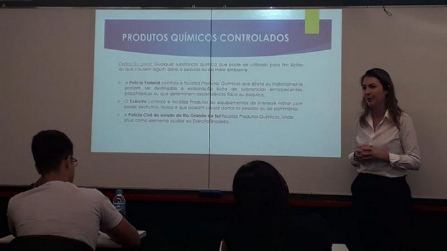 Treinamento de produtos químicos